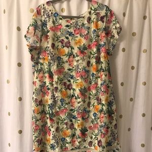 Spring lace floral dress 22/24 Size